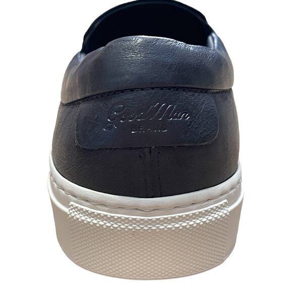 The Good Man Brand Edge Leather Slip-On Sneaker in Black Size 11.5 NIB - Picture 4 of 9